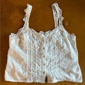 Lace tank